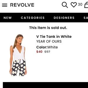 YEAR OF OURS V Tie Tank